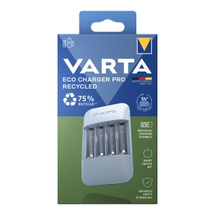 Chargeur De Batterie Recyclée Varta Eco Charger Pro