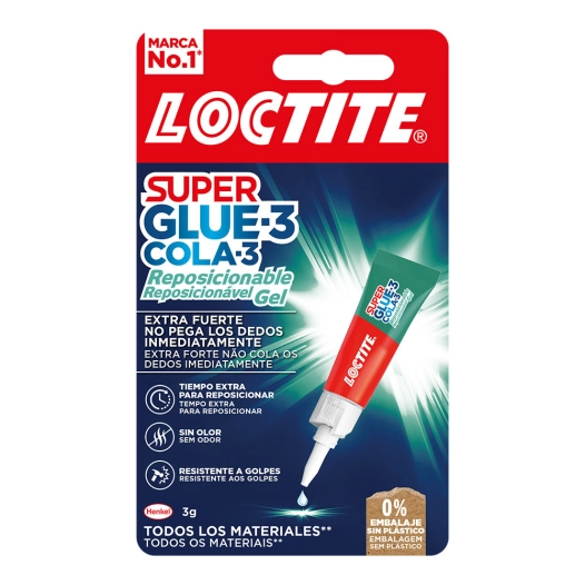 Loctite Superglue-3 Gel Repositionnable 3 Gr 2943113