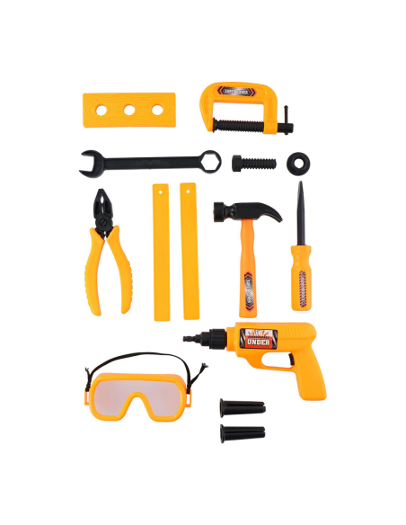 Eddy Toys Ensemble D'outils Pour Jouets De 13 Pièces