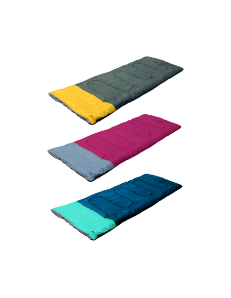 Sac de Couchage CAMP ACTIVE Léger et compact, couleurs variées - CAMP ACTIVE