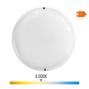 Applique Led Ronde Avec Capteur 18w 1820lm 4000k Edm