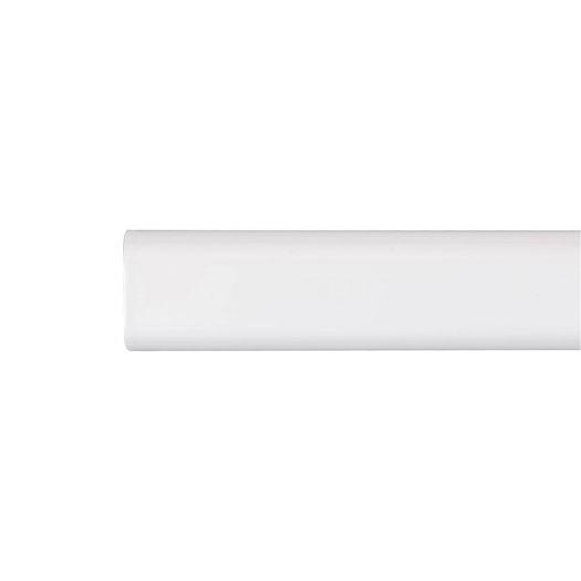 Barre De Placard Ovale En Métal Blanc 150cm Stor Planet