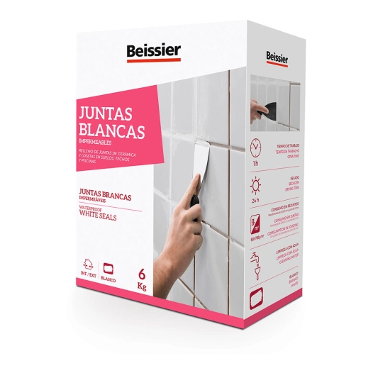 Beissier Joints Blancs Imperméables 6kg 70162-001