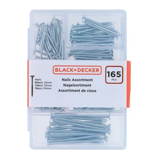 Assortiment D'ongles 165 Pièces Black+Decker