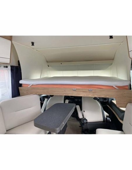 Sur-matelas gel à mémoire de forme 150 x 200 cm lit central - INCASA