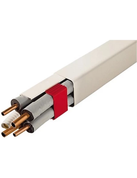 Goulotte plastique climatisation 110x75 mm lg 2m