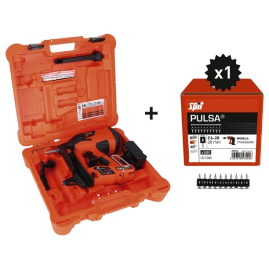 Lot Pulsa 27e + Boite 500 Clou S C6-20