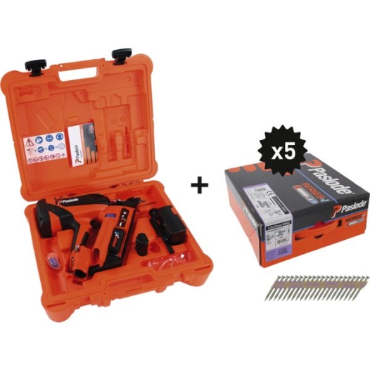 Lot Ppn50xi + 5 Packs Clous 4x 35 Hard Crantes