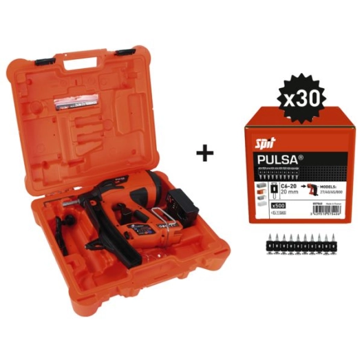 Lot Pulsa 27p + Boite 15000 Cl Ous C6-20