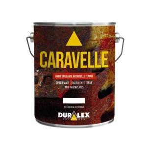 Laque Hydro Antirouille Caravelle 3 L Noir