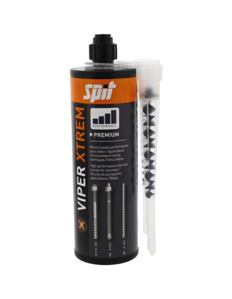 25 Cartouche Résine Viper Xtrem 410 Ml - SPIT