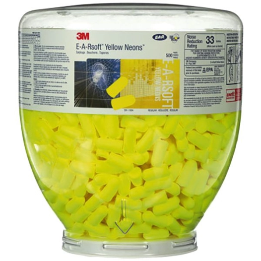 Bonbonne De Recharge Bouchons Antibruit E-A R Soft (1 Bonbonne De 500 Paires) - Pd-01-002 - 121990