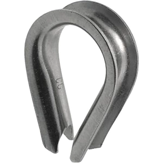 Cosse C½Ur Inox A4 Ø.5 - Boîte De 5