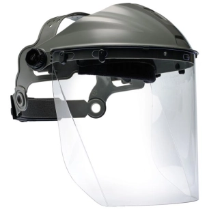 Ecran Facial Relevable Avec Serre-Tete Reglabe-Ecran En Pc Incolore