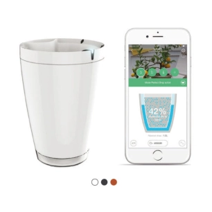 Pot De Fleurs Autonome Connecté - Couleur Du Pot Au Choix