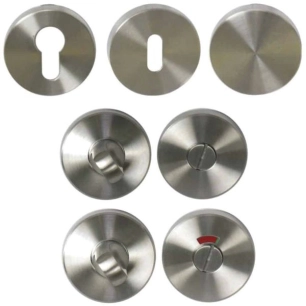 10 Rosace Pomerol Inox Nylon Pour Grade 3 - Clé I