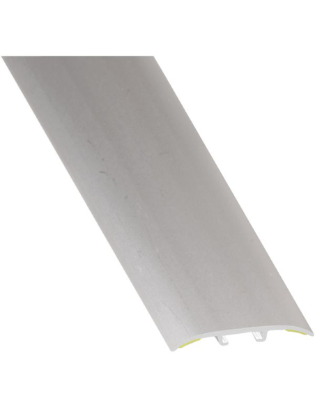 Barre de Seuil Aluminium Inox Finition brillante, multi-sols - CQFD