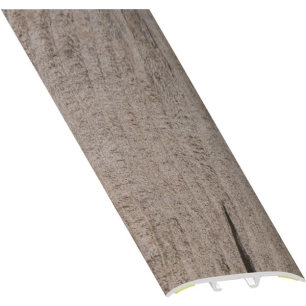 Barre De Seuil Universel Aluminium Chêne Nuage 38mm Long. 830mm