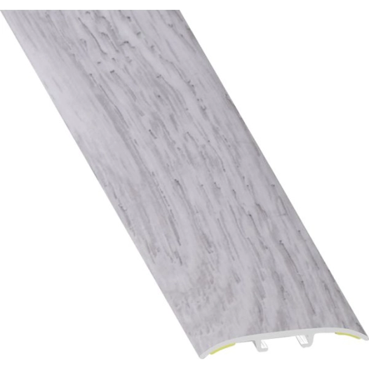 Barre De Seuil Universel Aluminium Chêne Gris Clair 38mm Long. 830mm