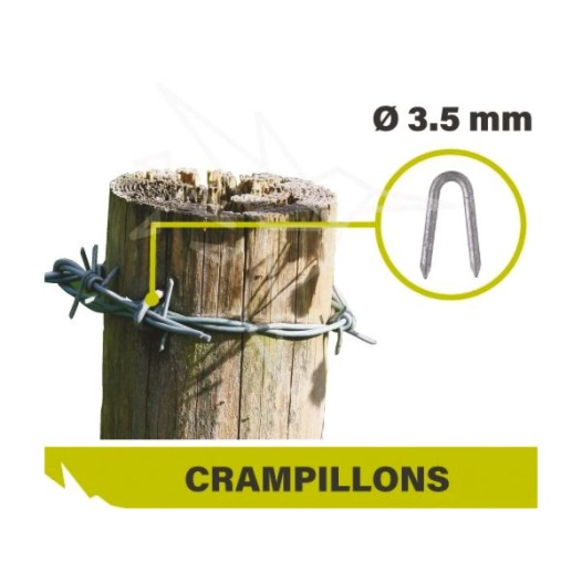 Crampillons 3.5 X 35 Mm - Sachet De 200