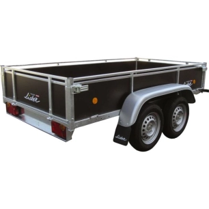 Remorque Cotés Bois Double Essieu 2.5m