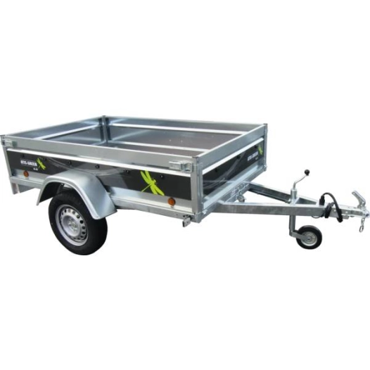 Remorque Simple Essieu Atis Green