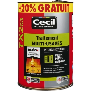 Traitement Bois Multi-Usages Tx 203 1 L