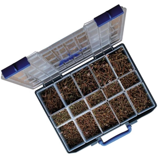 Malette De 2875 Vis Agglo Tête Fraisée Pozi