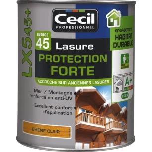 Lasure Protection Forte Lx545 Chêne 1l