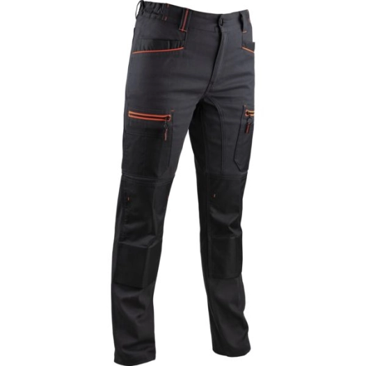 Pantalon Femme Charlotte Gris Nuit/Noir - T.52