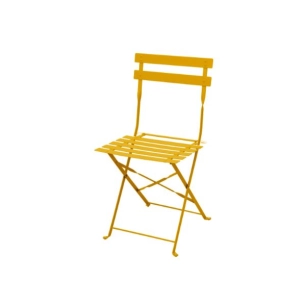 Chaise Pliante Merida Acier Jaune Solaire