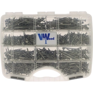 Malette De 1055 Vis Tête Fraisée Torx