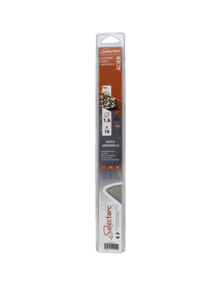 Électrode Acier 2.0mm Soudage Acier Doux Polyvalent - Selectarc