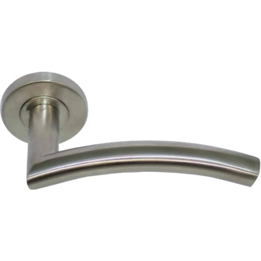 Ensemble Béquille Rosace Ronde Graves Inox 304 Brossé Recyclé