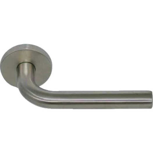 Ensemble Béquille Rosace Ronde Inox Brossé Recyclé