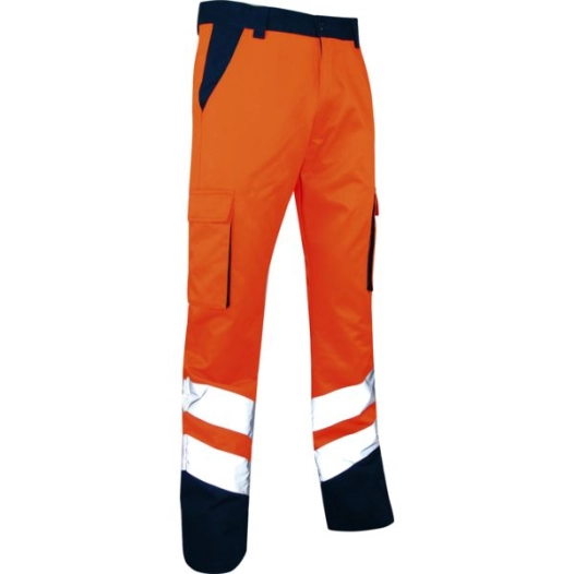 Balise Pantalon Hv - Bleu/Orange Fluo - T.46 - 1408