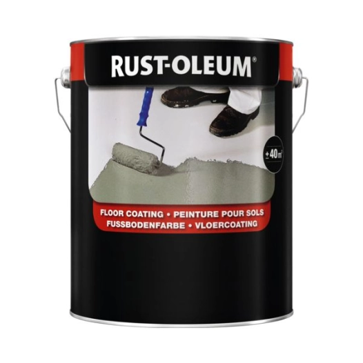 Peinture De Sol - 7001 Gris Acier - 5l