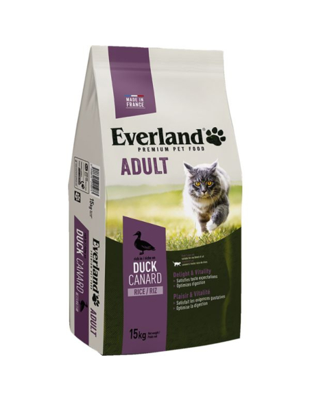 Everland Chat Adulte 15kg Aliment complet pour chat adulte - everland