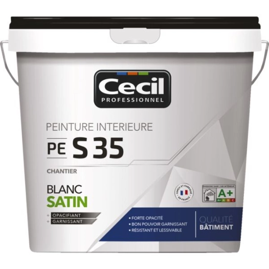 Peinture Intérieure Spéciale Chantier Satin 5l