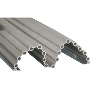 Lot Anti-Pince Doigts N°4 L. 1400 Mm Gris + Accessoires De Pose (sans Rail)