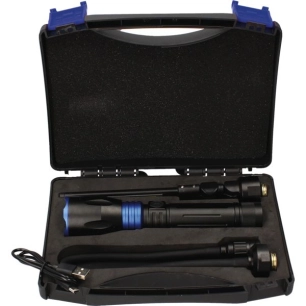 Mallette Bx3in1 Rechargeable/9w/650-480-220lm/Noir