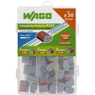 Valisette 50 Bornes S222 Wago