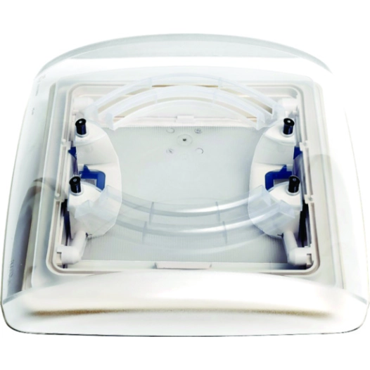 Lanterneau à poignées Design 28x28 blanc