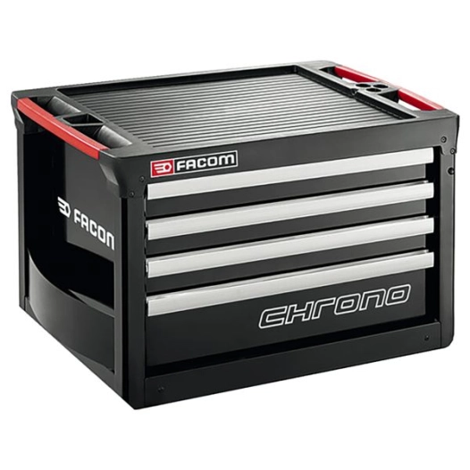 Coffre Chrono 4 Tiroirs - 3 Modules/Tiroirs - Gris