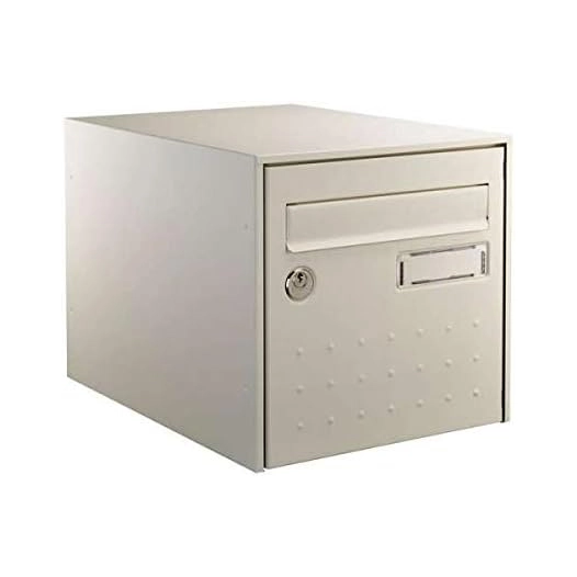 Boîte aux lettres Steelbox double face Ton pierre - DECAYEUX