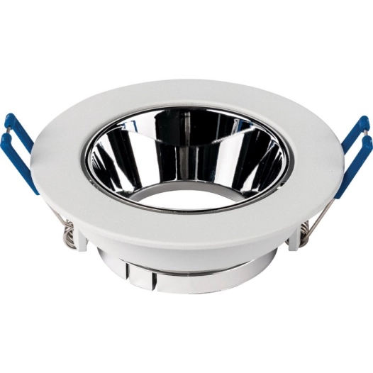 support de spot rond blanc rot