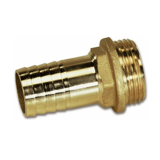 Raccord cannelé laiton pour arrosage Mâle 30 - 1''1/4