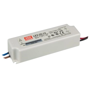 alimentation à découpage - 1 sortie - 20 w - 12 v
