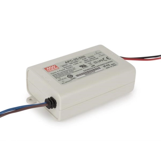 constant current led driver - single output - 500 ma - 25 w