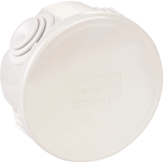 boîte ip44 d65x35 passe-fils